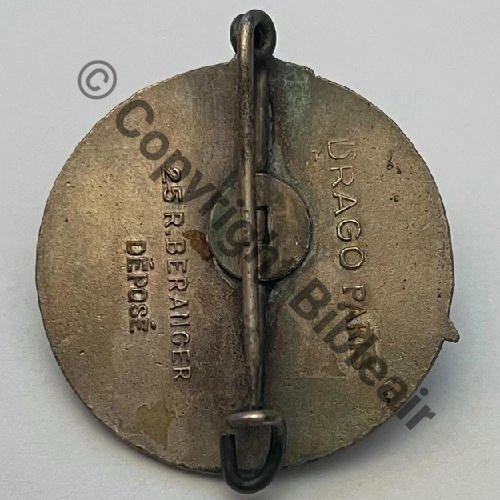 JM  EQUIPE ou GROUPE VIEUX CHARLES DOUTEUX car non documente et pas en Alu  DrPBer Dep Bol fenetre Dos lisse Src.historiacollection2a PV300Eur 